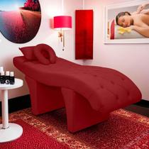 Maca Lash Designer Cilios Luxo Estofada Estética Veludo Vermelho