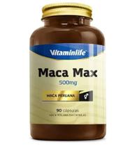 Maca Max de 500 mg com 90 cápsulas-Vitaminlife