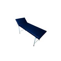 Maca Mesa de Exame Clínico Desmontável 80x55x180cm Estofada Azul Marinho