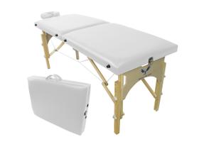 Maca mesa divã dobrável portátil com regulagem de altura Premium - Estética/Massagem/Salão/Cílios/Sobrancelhas 200kg - Salus Brasil