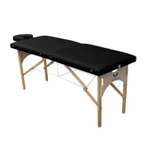 Maca Mesa Divã dobrável portátil maleta fixa Premium - Estética/Depilação/Massagem/Cílios/Tatuagem - 200kg - Salus Brasil