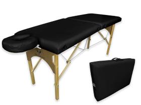 Maca Mesa Divã Dobrável portátil Maleta fixa Reforçada Premium Estética Depilação Massagem Cílios Tatuagem