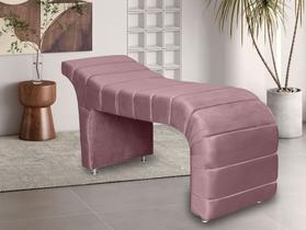 Maca Para Estética e Massagem Atena Suede - Rosa