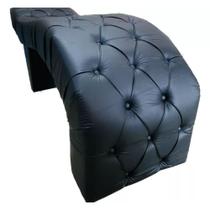 Maca para Estética Luxo Preto Tecido Sintético com Capitone Estofados Cintatex Maca para Estética Luxo Preto Tecido Sintético com Capitone Estofados Cintatex