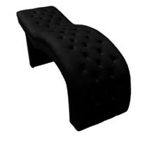 Maca para Estética Luxo Veludo Preto com Capitone Estofados Cintatex Maca para Estética Luxo Veludo Preto com Capitone Estofados Cintatex
