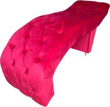 Maca para Estética Luxo Veludo Red com Capitone Estofados Cintatex Maca para Estética Luxo Veludo Red com Capitone Estofados Cintatex