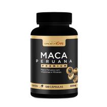 Maca Perua na Original Premium 120 Capsulas 500mg Vitaminas - Goldcaps