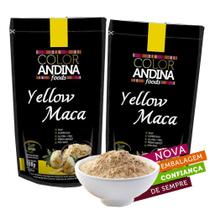 Maca Peruana Amarela, Color Andina Food, 2 StandUps de 100g