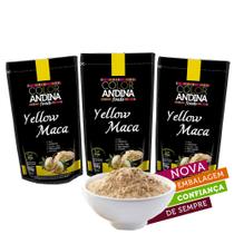 Maca Peruana Amarela, Color Andina Food, 3 StandUps de 100g