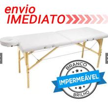 Maca Portátil Legno Sirius Com Altura Regulável Capacidade 300kg - Branco Brilhante