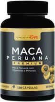 Maca Vitaminas Premium Original frasco 120 cápsulas 500 mg - Gold Caps