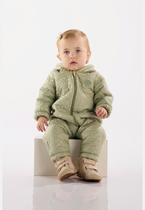 Macacão Acolchoado para Bebê Menina Up Baby