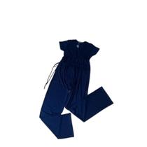 macacão amamentação azul G