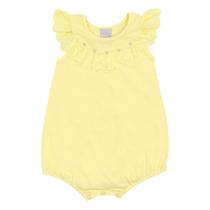 Macacao Amarelo Bebê Pulla Bulla Menina - 53208-4 Macacao Amarelo Bebê Pulla Bulla Menina - 53208-4