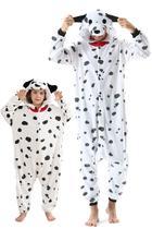 Macacão Animal DarkCom Dalmatian Costume para crianças de 6 a 7 anos