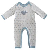 Macacão Aplique Branco WK23-BB964 9-12 Meses Basic+ Macacão Aplique Branco WK23-BB964 9-12 Meses Basic+