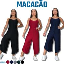 Macacão Assimétrico Pantacourt Feminino Com Preço De Fábrica