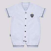 Macacão Atlético Mineiro Curto Branco Macacão Atlético Mineiro Curto Branco
