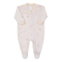 Macacão Baby Longo Amarelo Letut 15754