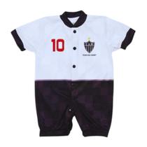 Macacão Bebê Atlético MG Manga Curta - Torcida Baby