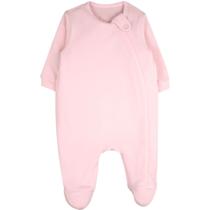 Macacão Bebê Básico com Zíper Soft - Rosa - Bibe