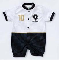Macacão Bebê Botafogo Manga Curta - Torcida Baby Macacão Bebê Botafogo Manga Curta - Torcida Baby