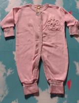 Macacão bebê cotton liso Tam único fem e masc