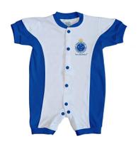 Macacão Bebê Cruzeiro Manga Curta - Torcida Baby Macacão Bebê Cruzeiro Manga Curta - Torcida Baby