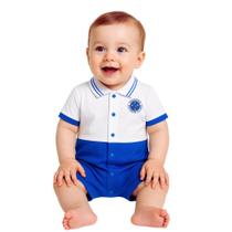 Macacão Bebê Cruzeiro Uniforme Oficial Macacão Bebê Cruzeiro Uniforme Oficial