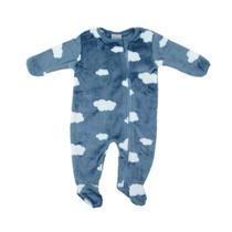 Macacão Bebê Danka Fleece Longo Nuvem Azul - 012024