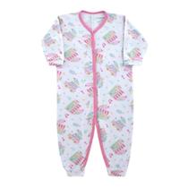 Macacão Bebê Dedeka Modal Refresca Ai Rosa - 25026