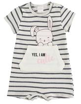 Macacão Bebê em Canelado Kukiê Coelho