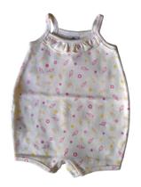 Macacão Bebê Feminino Curto Alcinha Sorvete Piu Blu