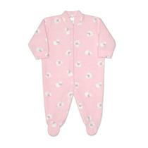 Macacão Bebê Feminino Dedeka Soft Ovelhinha Rosa - 24616