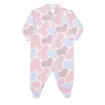 Macacão Bebê Feminino Dedeka Soft Vaquinha Mimosa Rosa - 246