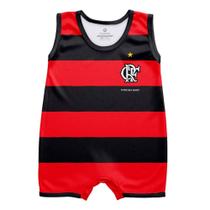 Macacão Bebê Flamengo Regata - Torcida Baby Macacão Bebê Flamengo Regata - Torcida Baby