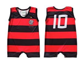 Macacão Bebê Flamengo Regata - Torcida Baby