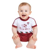 Macacão Bebê Fluminense Bola na Rede Oficial Macacão Bebê Fluminense Bola na Rede Oficial