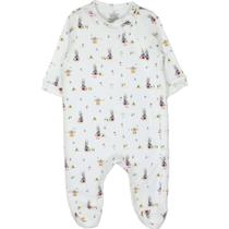 Macacão Bebê Manga Longa Com Zíper - Coelhinha - Bibe