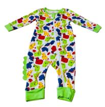 Macacão Bêbe Manga Longa Dino Fisher- Price Peça Interativa - Fisher-Price Macacão Bêbe Manga Longa Dino Fisher- Price Peça Interativa - Fisher-Price