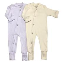 Macacão bebe manga longa Malha Lisa Kit 2 peças menina e menino Macacão bebe manga longa Malha Lisa Kit 2 peças menina e menino