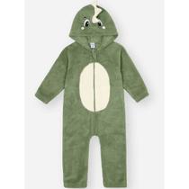 Macacao Bebe Masc Plush Verde 16220 Divertto