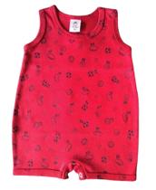 Macacão Bebê Masculino Curto Esportes Piu Blu