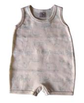 Macacão Bebê Masculino Curto Fundo do Mar Piu Blu