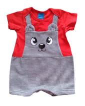 Macacão Bebê Masculino Curto WRK
