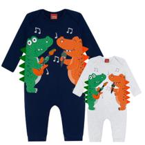 Macacão Bebê Masculino Kyly em Cotton. Macacão Bebê Masculino Kyly em Cotton.