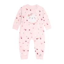 Macacão Bebê Menina de Ursinho Brandili Baby