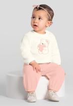 Macacão bebê menina de ursinho Mundi Macacão bebê menina de ursinho Mundi