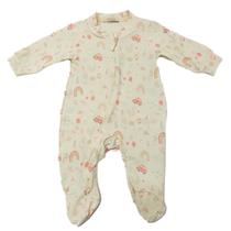 Macacão Bebê Menina Estampa Bichinhos Raposa em Cotton