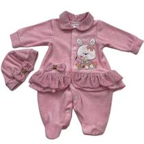Macacao bebe menina oncinha Macacao bebe menina oncinha
